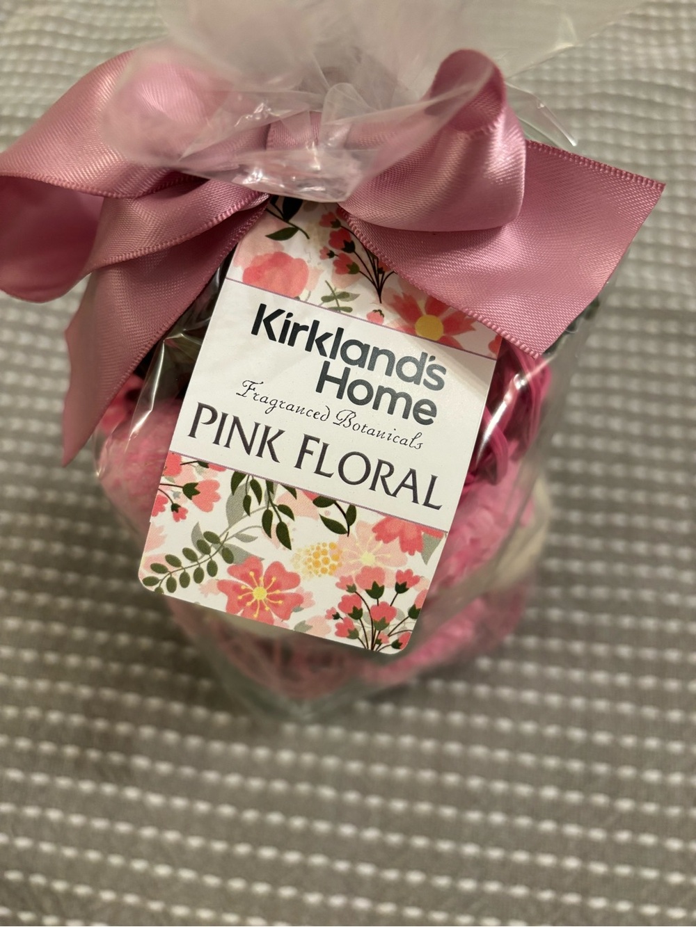 Kirkland's Home Pink Floral Potpourri BNIP BNWT